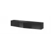 Cama TV stand VIGO SLANT 180cm (2x90) black/black gloss
