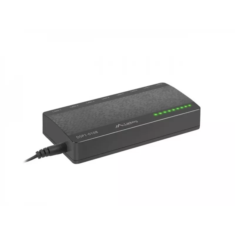 LANBERG DSP1-0108 Lanberg Switch DSP1-0108 8-Port 100MB/S Desktop