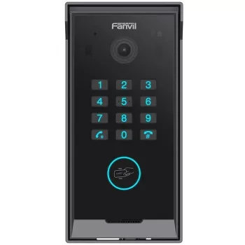 Video door phone Fanvil i60K SIP compact design HD video, outdoor intercom, PoE support