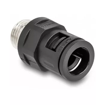 Conduit coupling DeLOCK 60453 M16 black 2 pieces brass