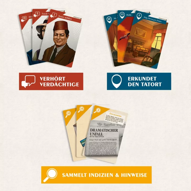 Suspects: Eternal Curse, Card Game