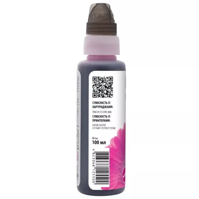 Compatible Barva Epson 113/112 (C13T06B340) Ink Refill Bottle, Magenta