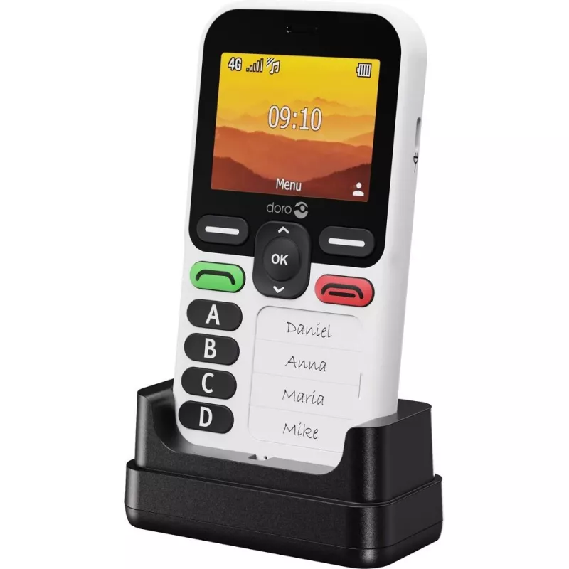 Smartphone Doro Leva X10 2.4 inch 1150 mAh Graphite
