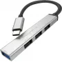 ROLINE USB3.2 Gen1 Hub 4x USB-A 1x 3.0+3x 2.0 Type C Cable (14.02.5053)