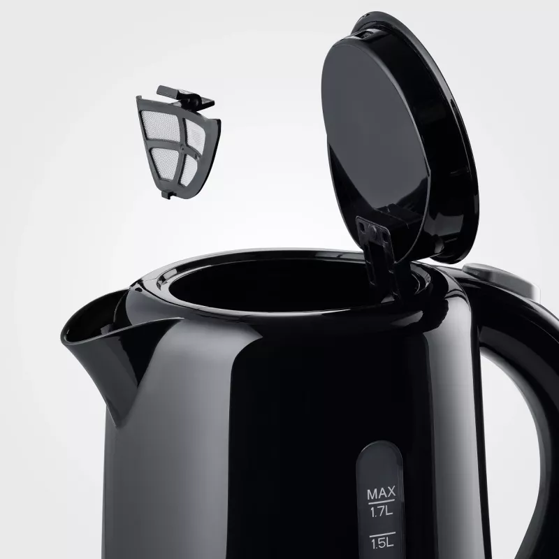 Severin WK 4322 electric kettle 1.7 L 2200 W Black