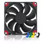 Noctua NF-A9x14 HS-PWM CH.BK.S 92 mm slim PWM computer case fan, 12 V, 600–2500 RPM, 57.5 m³/h, 14 mm thickness