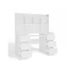 KUBA Desk Set + Extension Piece, White