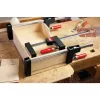 Bar clamp Bessey UniKlamp UK100, 1000 mm length, 80 mm throat depth, black/red