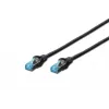 Network Cable Digitus CAT 5e SF/UTP 1m RJ-45 Black