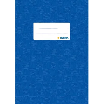 Exercise book cover HERMA PP A5 dark blue opaque