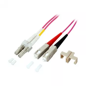 EFB-Elektronik Duplex Jumper LC-SC 50/125µ, OM4, LSZH, erika Violet, 2.0mm, 3m Manufacturer: EFB Elektronik (O0323.3)