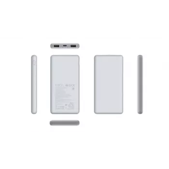 Power bank Xiaomi BHR9350GL 10000 mAh Li‑Ion, Quick Charge 3+, USB‑A + USB‑C, 3 A output, White