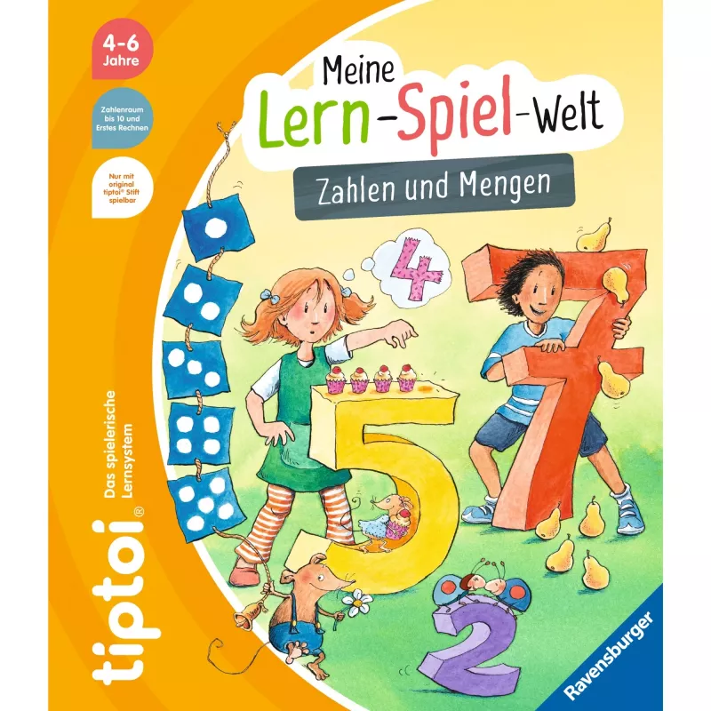 tiptoi Meine Lern-Spiel-Welt: Zahlen and Mengen, Learning Book