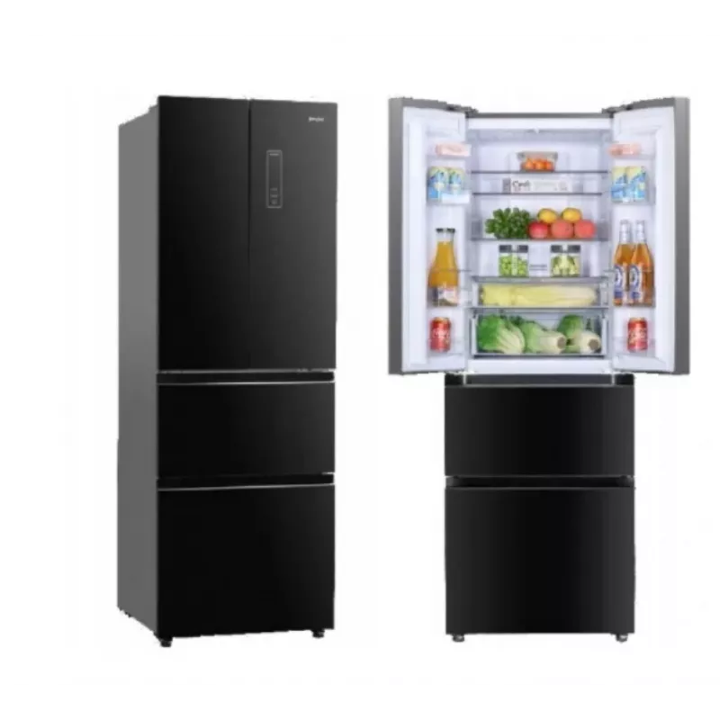 French door refrigerator-freezer Sam Cook PSC-WG-1020AA/B 351 l, energy class E, black