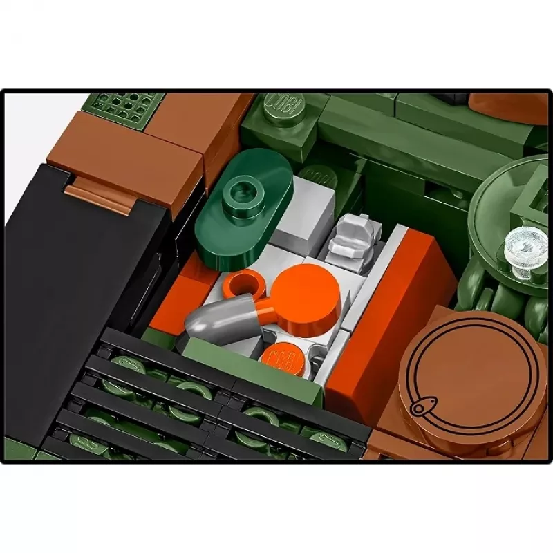 Block set Cobi Armed Forces BWP-1 2630 — Polish/Ukrainian amphibious infantry fighting vehicle model set