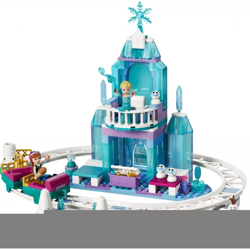 LEGO DISNEY 43281 Elsa's Ice Castle and Snow Ride Adventure