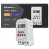 DIN-rail electronic timer QOLTEC PC0629 — 24V supply, 16A output