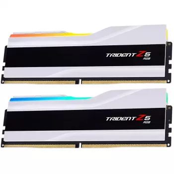 DIMM 48 GB DDR5-7200 (2x 24 GB) Dual-Kit, Memory White, F5-7200J3646F24GX2-TZ5RW, Trident Z5 RGB, INTEL XMP
