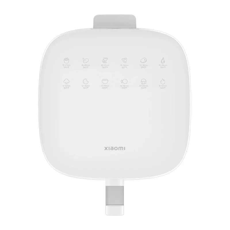 Hot air fryer Xiaomi MAF13 — 6 L, 1550 W, 12 programs, 80–200°C, removable non-stick bowl, white