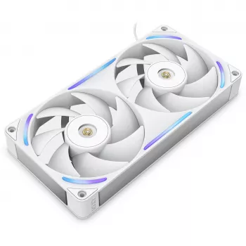 Computer case fan NZXT F240X 120 mm white, 1 pc, 240×120×30 mm