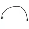 3‑Pin Fan Extension Cable Alphacool 18686 — 30 cm, Female to Male