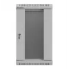 Lanberg WF11-3309-10S 9U Wall-Mount Rack Cabinet 10 inch 300x300 Grey Glass Door