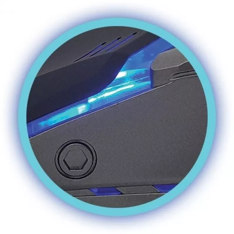 Keyboard Mouse included Rebeltec SHERMAN Gaming USB QZERTY English Black