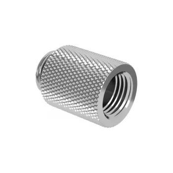 Barrow G1/4 inch straight extension fitting MF 20, silver (TNYZ-G20 s)