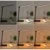 LED desk lamp Aukey LT-T10 12W 3000–6500K — adjustable color temperature, black