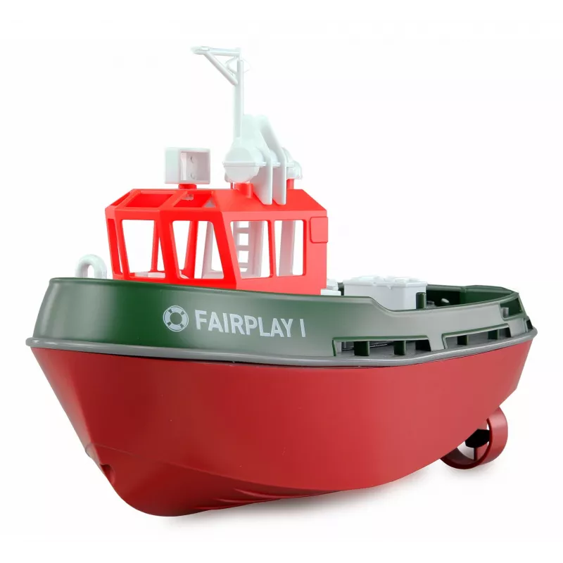 Radio-controlled boat Amewi Fairplay I 1:72 RTR, green, 2.4 GHz