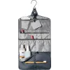 Toiletry bag Deuter Wash Bag II — foldable travel toiletry organizer, black