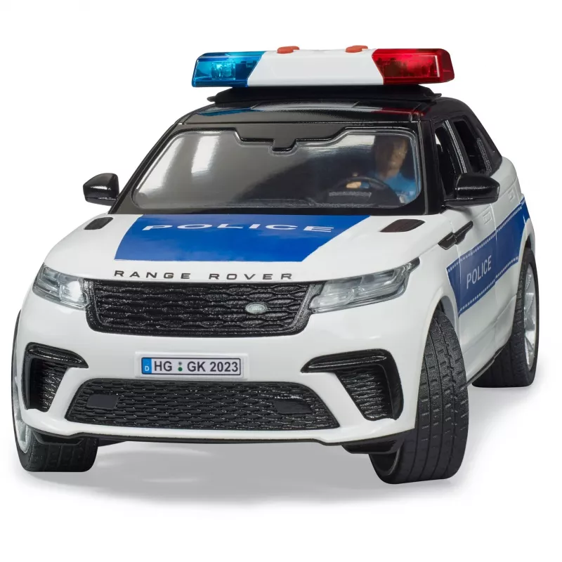 Vehicle Range Rover Velar Police with figurine