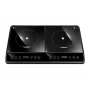 Induction hob LIN LI-35P2N, built-in 2-zone, 2000W + 1500W, touch control, ceramic glass