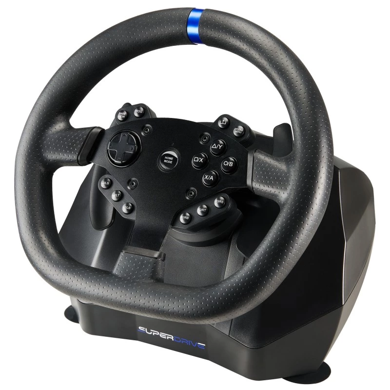 Steering wheel + Pedals Subsonic SA5640-NG Black PC PlayStation 4 Xbox One