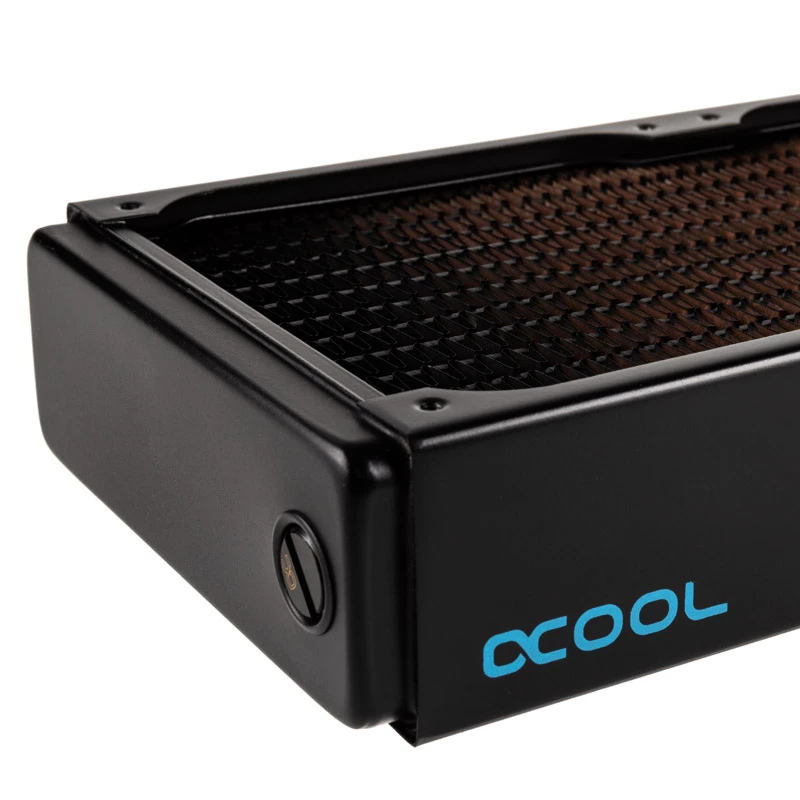 Alphacool NexXxoS V.2 XT45 Full Copper Radiator - 480mm, black