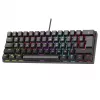 Mechanical keyboard RAMPAGE PLOWER K60 with Blue switches and RGB backlight