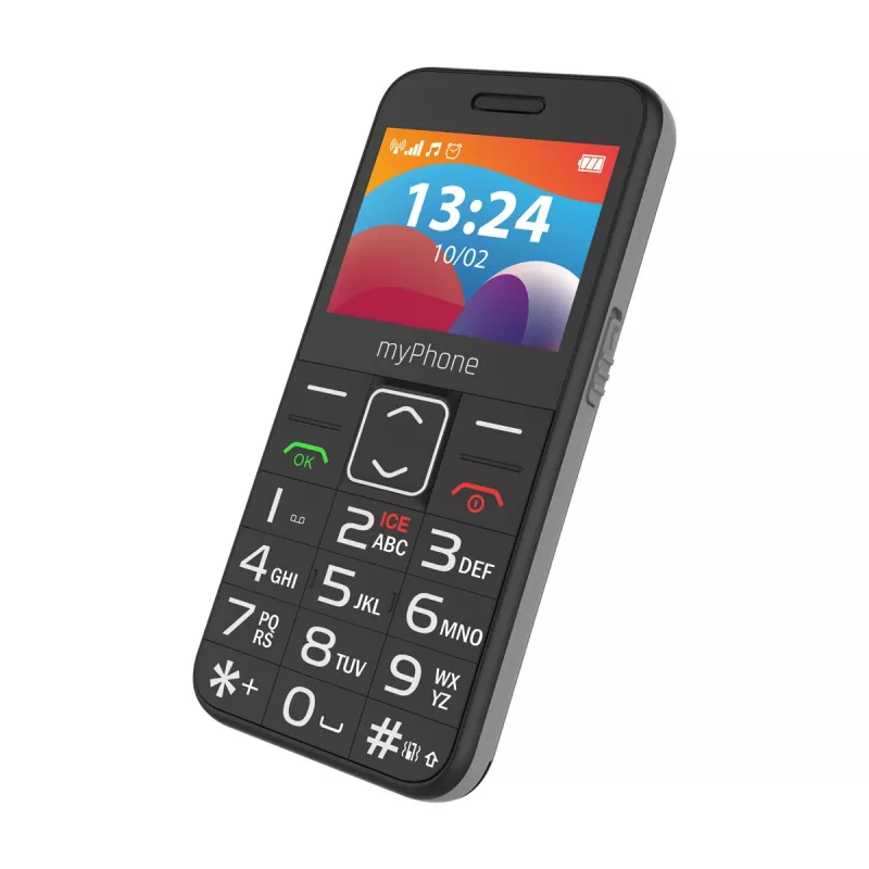 myPhone HALO | 3 LTE | Black | 2.4 inch | IPS | 48 MB | 128 MB | Dual SIM | Nano SIM | 3G | Bluetooth | 2.1 | USB version Type-C | Built-in camera | Main camera resolution 0.3 MP |