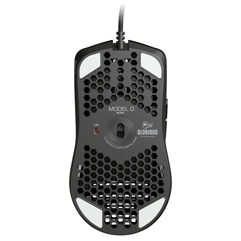 Glorious Model O (black, matte) + Bungee (black) + Model O G-Skatez
