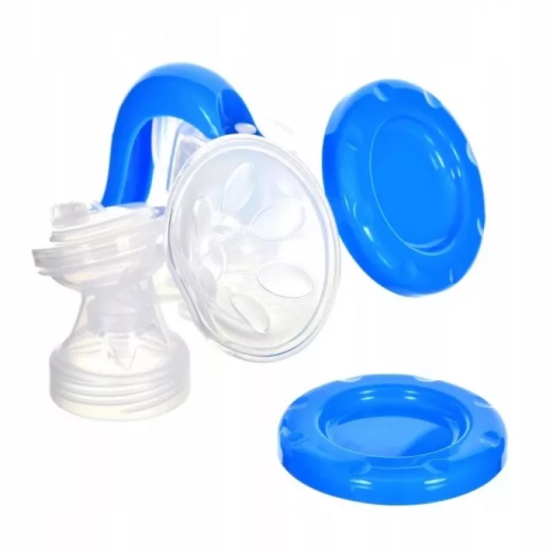 Breast pump ESPERANZA ECM003B Electronic 150 ml, built-in display, blue/white, 100–240V AC
