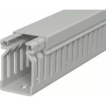OBO Bettermann 6178010 wiring duct (L x W x H) 2000 x 25 x 40 mm 1 pc(s) stone grey (6178010)