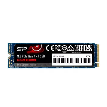 M.2 SSD Silicon Power 250 GB PCIe 4.0 NVMe UD85 — 2280, Read 3300 MB/s, Write 1300 MB/s