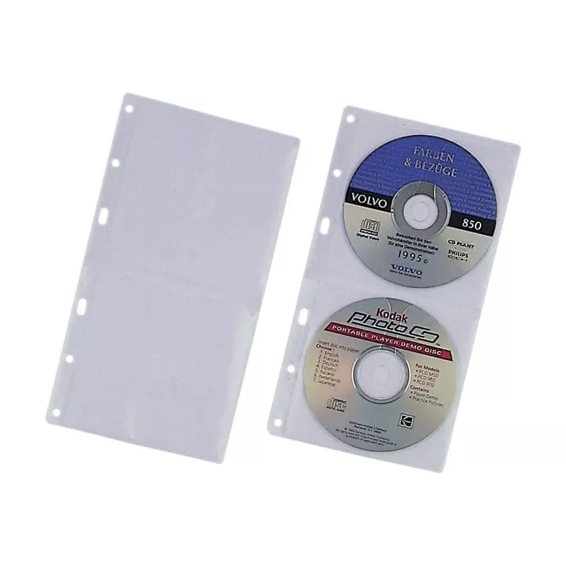 Sleeve case Durable 5203-19 2 discs Transparent