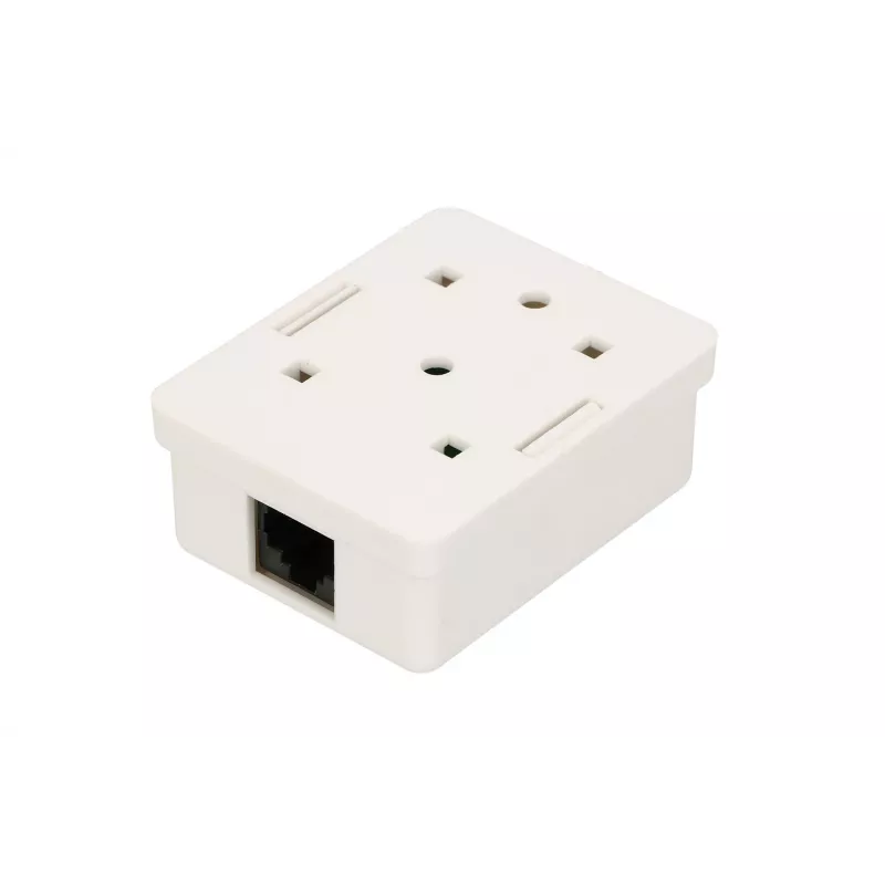 Extralink Surface Socket, 1x RJ45 CAT5E UTP