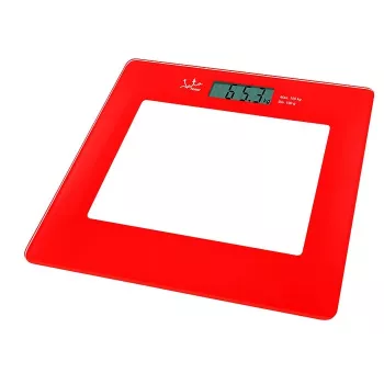 Electronic personal scale JATA 290 Square Red