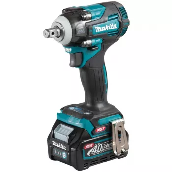 Cordless Impact Wrench TW004GD201 XGT, 1/2, 40Volt (Blue/black, 2x Li-Ion Battery 2,5Ah, in MAKPAC size 2)