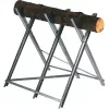 Einhell 4500067 Chainsaw Sawhorse, Silver, Galvanised Metal