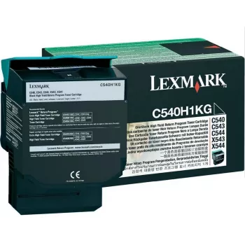 Toner Lexmark HY black LCCP C540 2500p