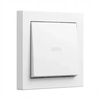 Rocking switch cover (Wippe) Gira System 55 Reinweiß 329603 for modular frames