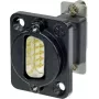 Neutrik NADB9MF-B Cable Adapter VGA Black - Stainless Steel (NADB9MF-B)