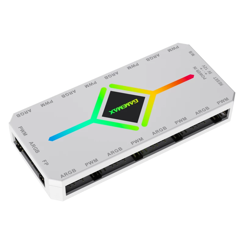 Gamemax | Remoter control | V4.0 ARGB PWM HUB BK | White | Gamemax